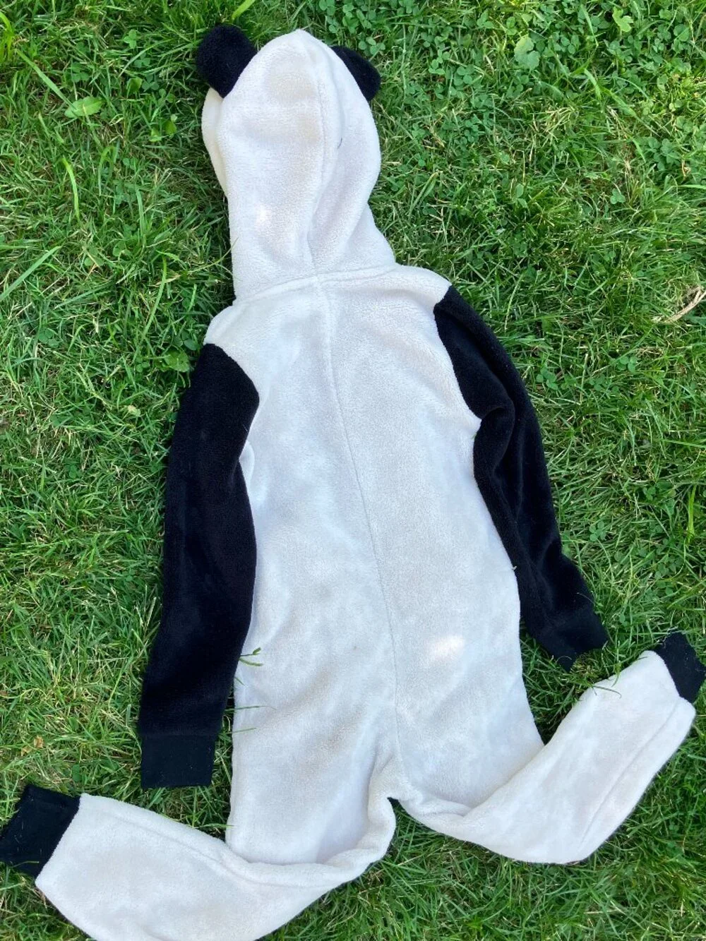 🐼 Tucker + Tate Panda Hooded Fleece Pajamas | Halloween Costume | XS 5/6